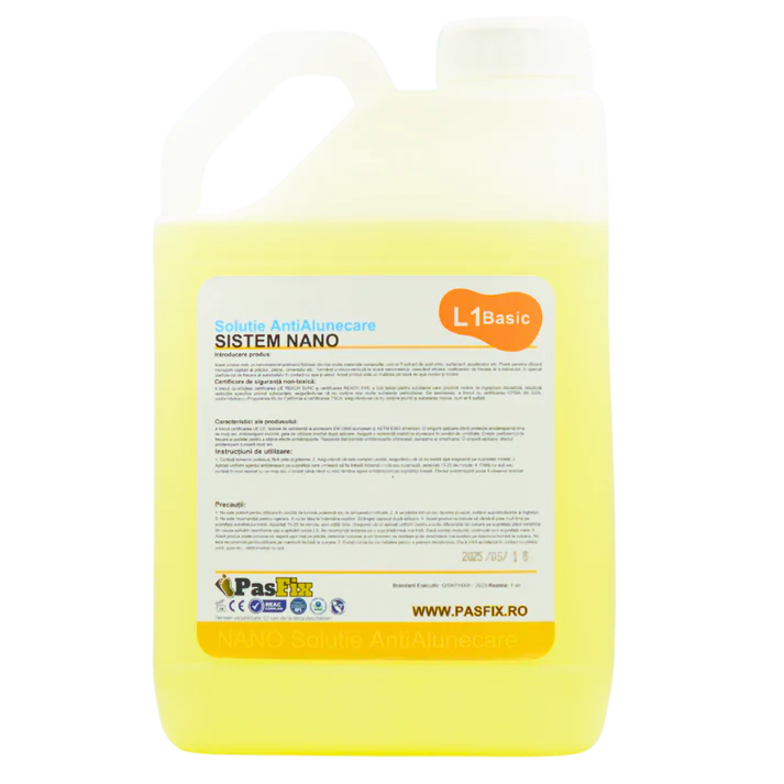 PasFix L1 BASIC 5L Solutie Antialunecare Gresie Bai Bucatarie Protectie - detaliu produs