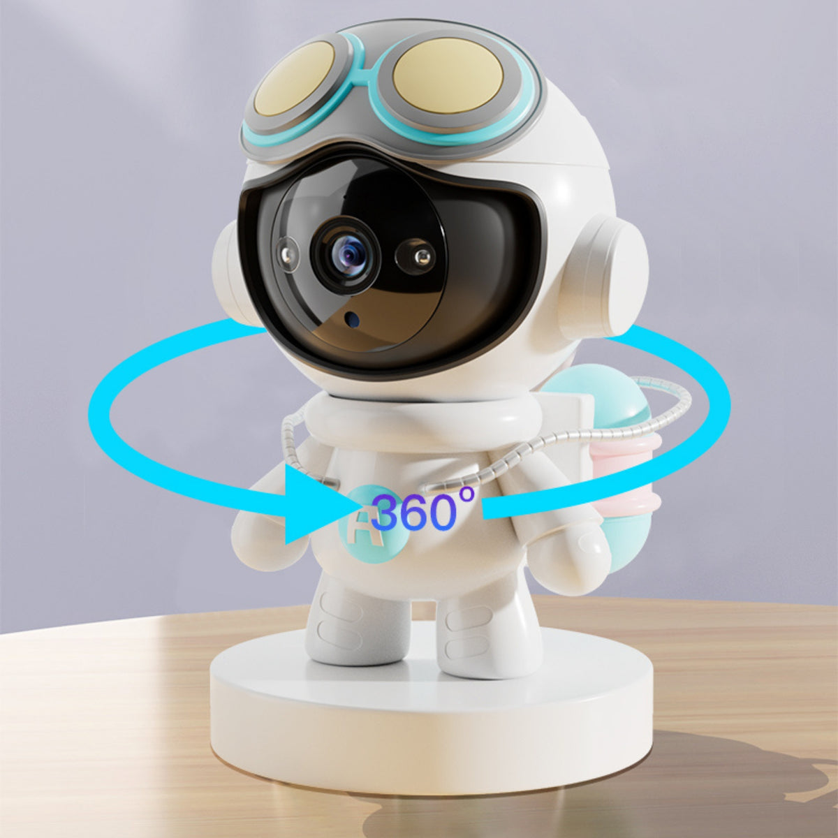 Camera de Supraveghere Robot Inteligent 2MP Detectie Umanoida Infrarosu Noapte US Plug - detaliu produs