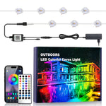 Banda LED 15m RGB 24 LED-uri Colorata Kit Telecomanda Controler Alimentator
