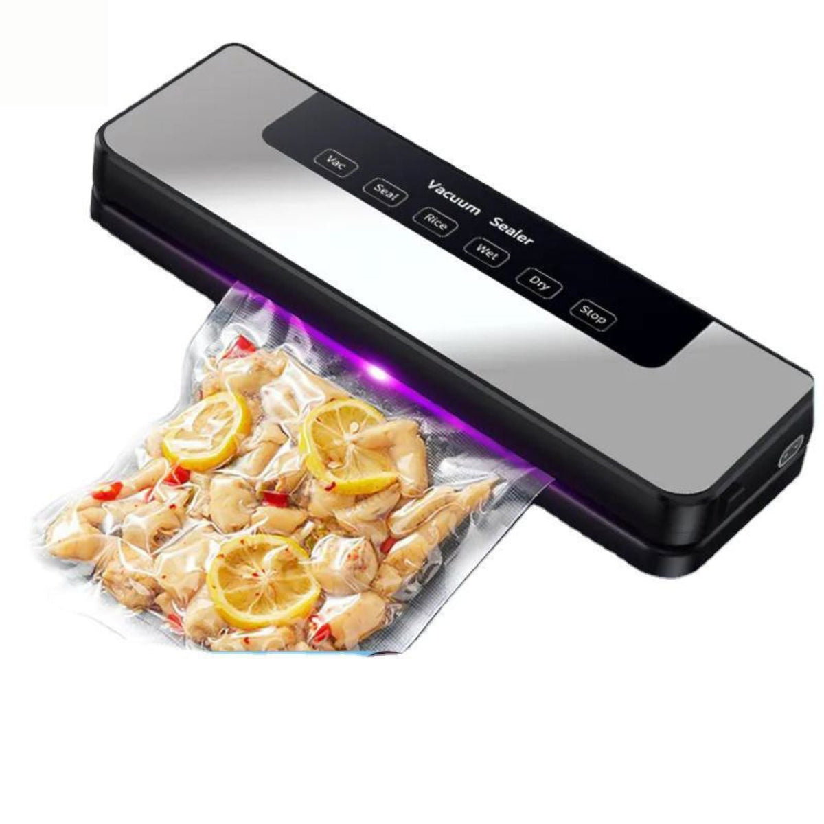 Aparat de vidat si sigilat alimente, Touch, vidare umed/uscat