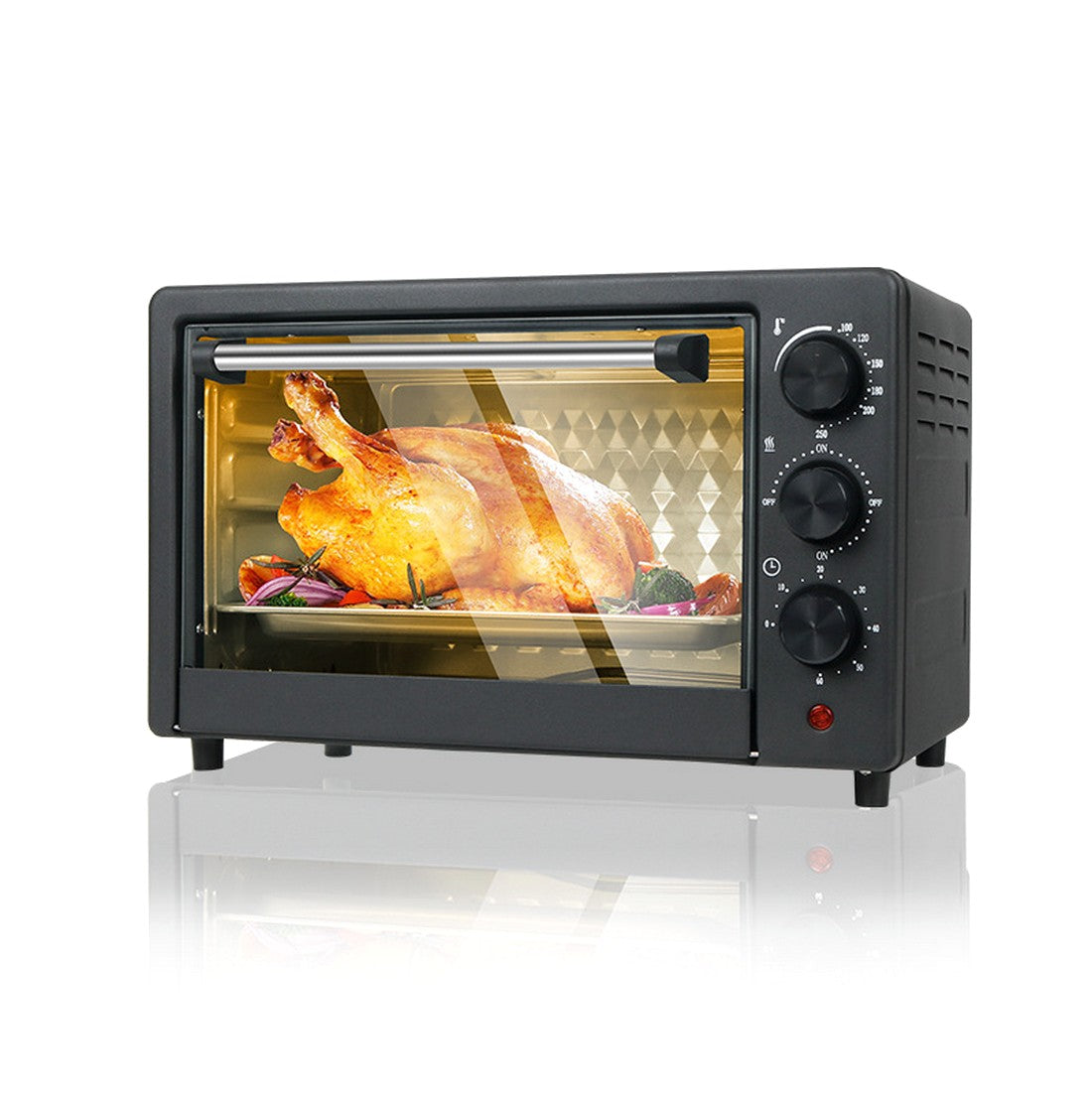 Cuptor Electric de Bucatarie 2600W – Leihmann 48L, Tava de Copt, Gratar