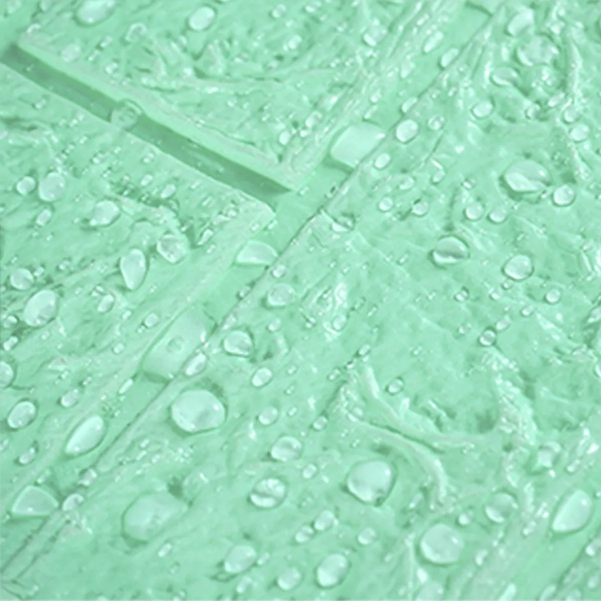 Tapet 3D caramida Verde deschis auto-adeziv pentru interior, 70 x 77 cm