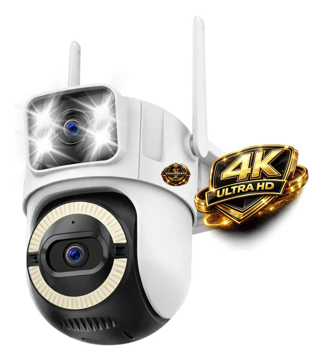 Camera supraveghere WiFi dual-lens 6MP cu vedere panoramica 360°