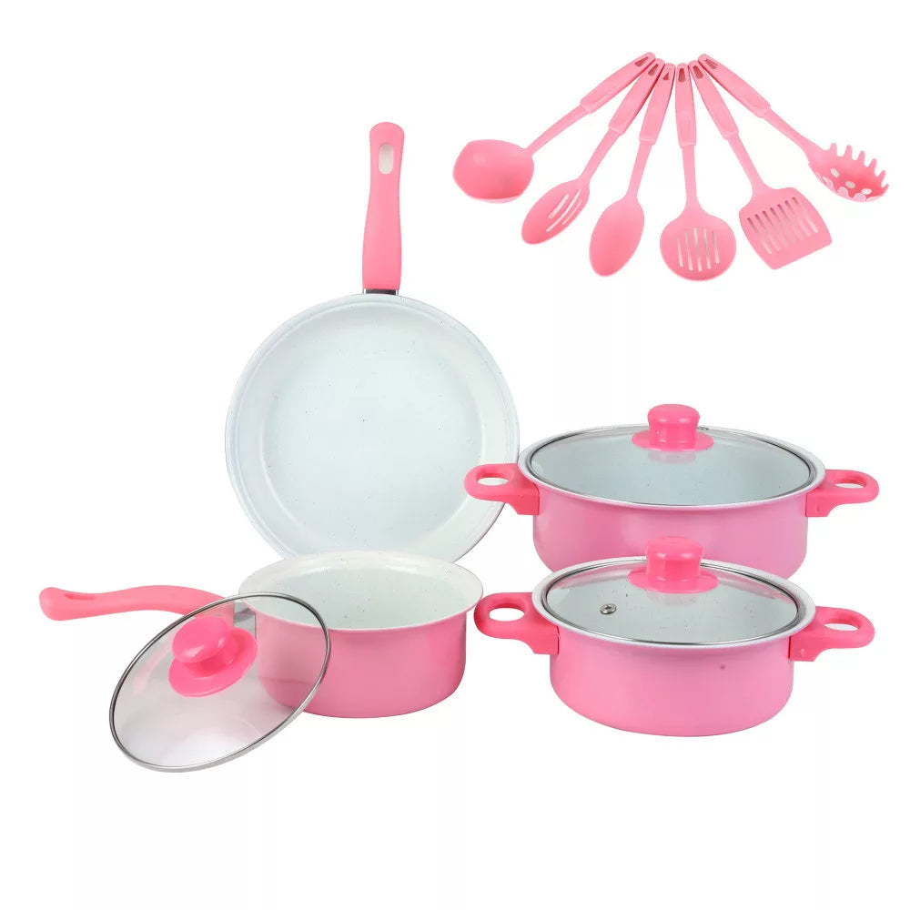 Set oale si ustensile bucatarie pentru gatit, 13 piese