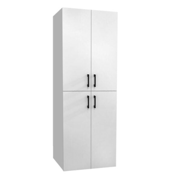 Dulap pentru masina de spalat din PAL 70x70x180 cm, cu 2 usi si rafturi, pentru baie