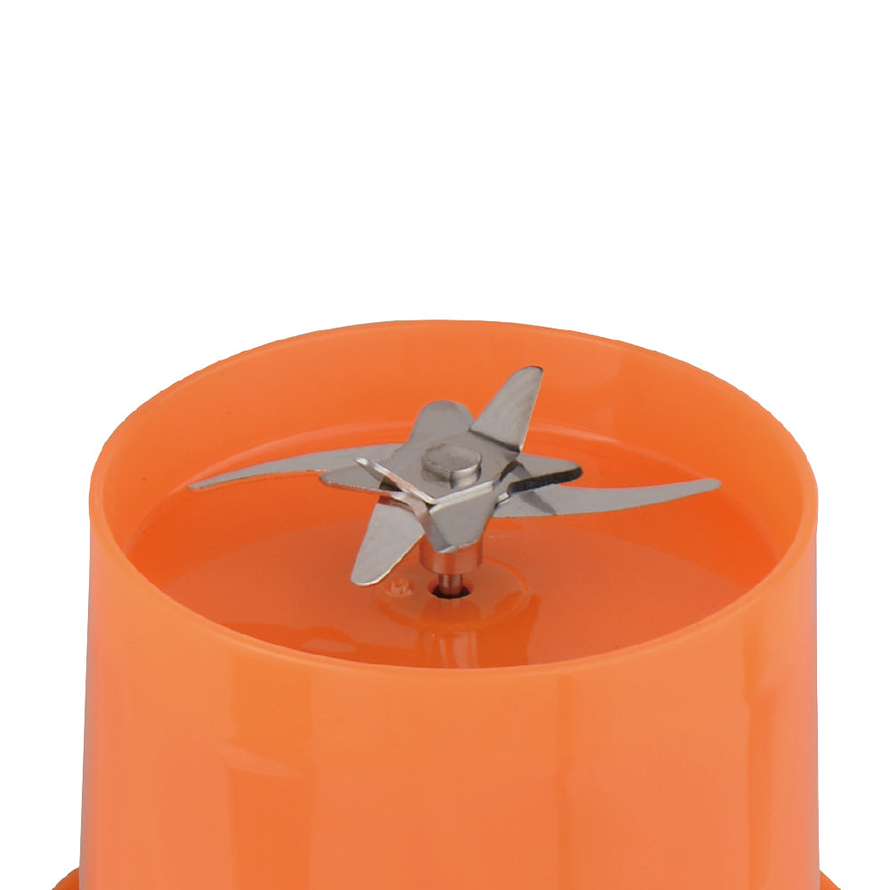 Blender portabil RAF R.2829O 300ml, reincarcabil USB, portocaliu