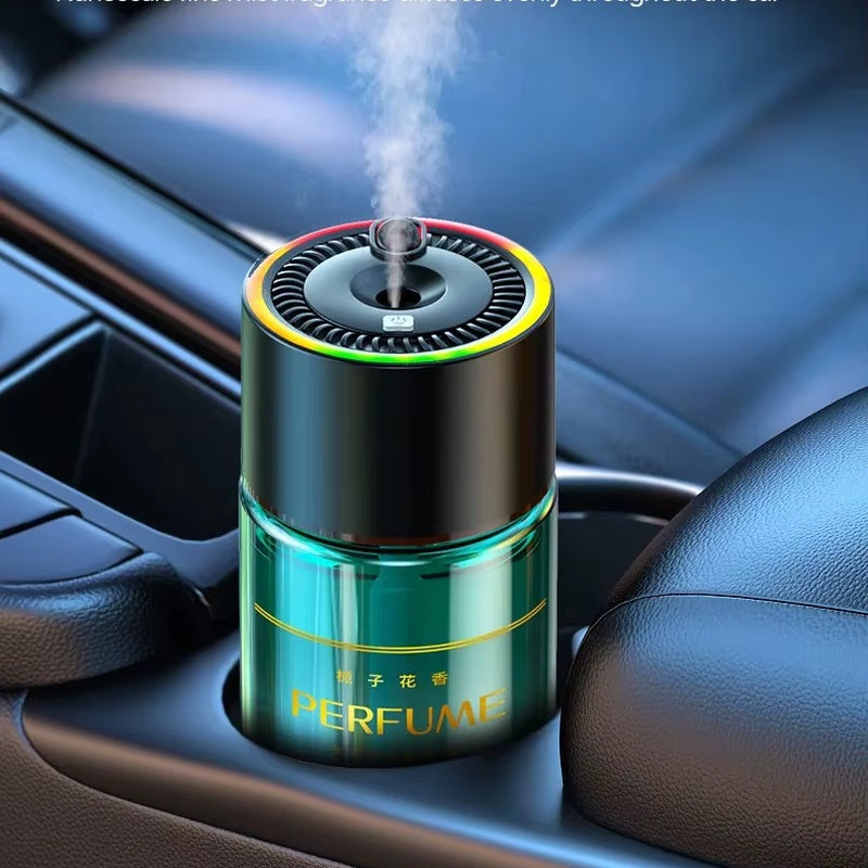 Odorizant auto cu proiector laser, umidificator si iluminare ambientala RGB