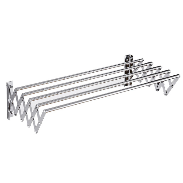 Uscator rufe din metal, retractabil, cu prindere in perete