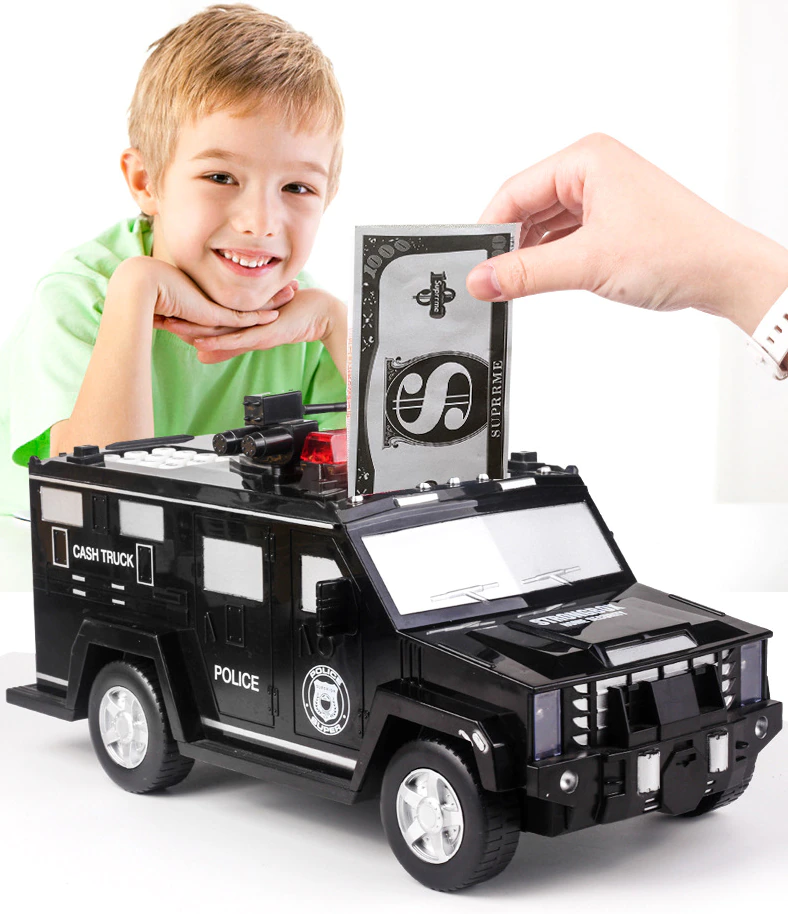 RESIGILAT - Pusculita inteligenta pentru copii, Cash Truck