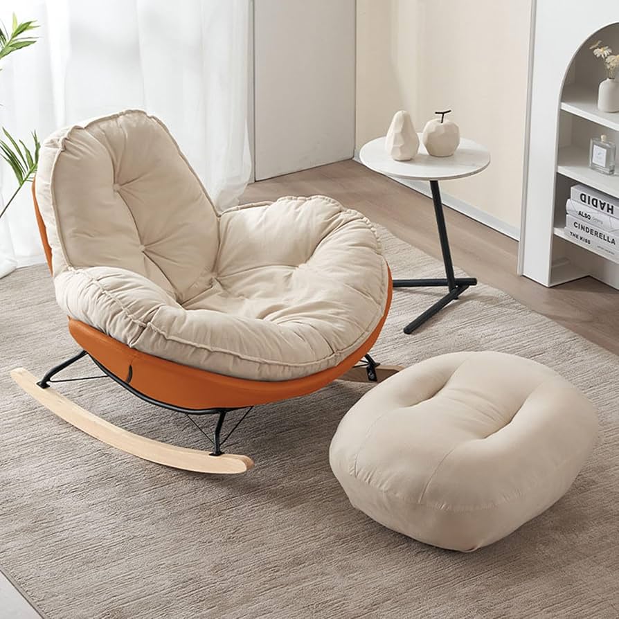 Fotoliu balansoar Cloud Rocker, cadru metalic