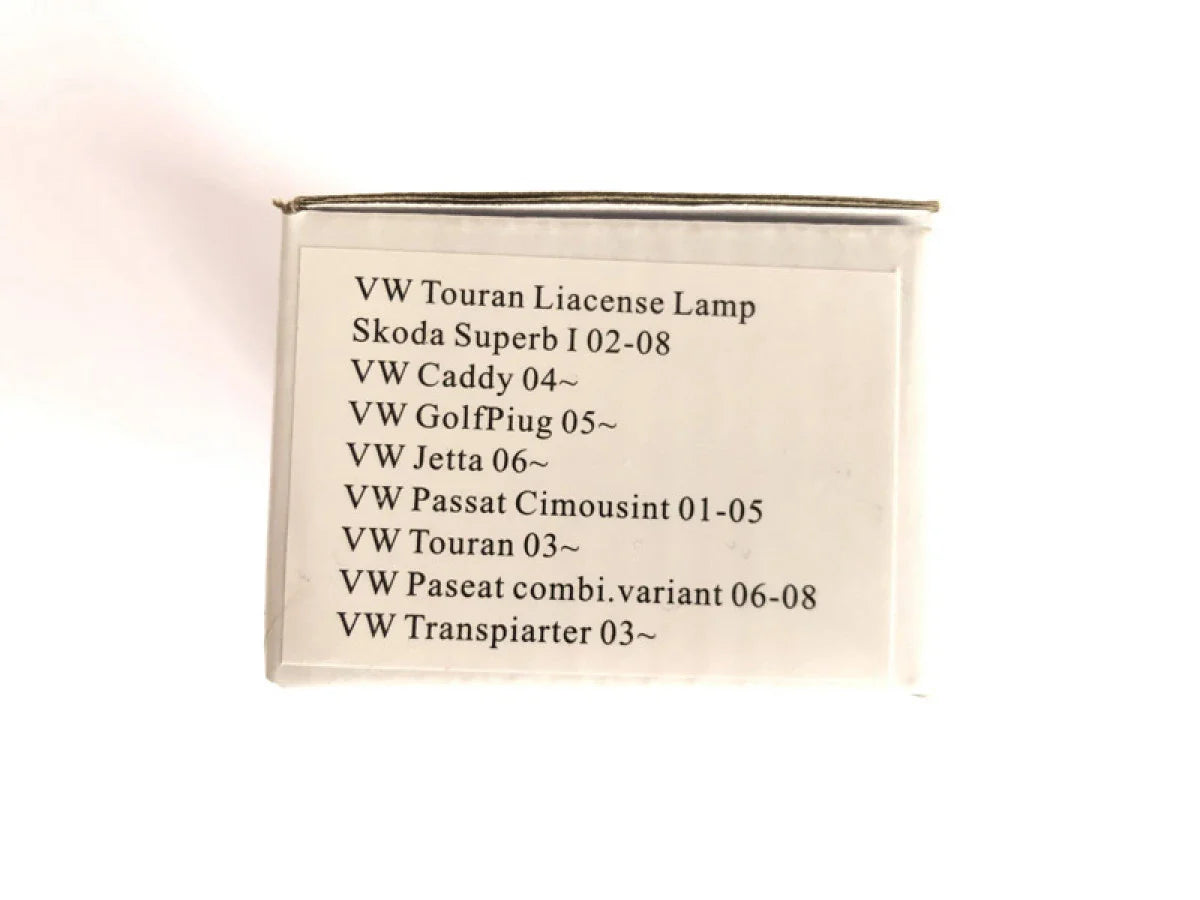 Set 2 lampi LED numar VW, 18 SMD, 6500K, Plug & Play, fara eroare, cod 0027