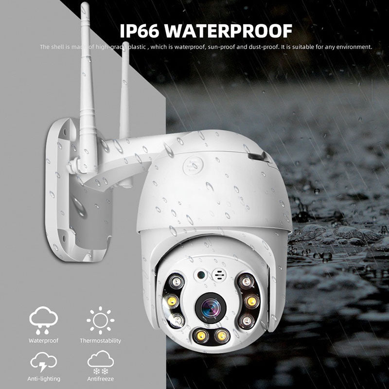 RESIGILAT - Camera supraveghere WIFI, 2MP sau 3MP, FULL HD, vedere color noaptea, Micro SD, Rotire 360, detectie forma umana