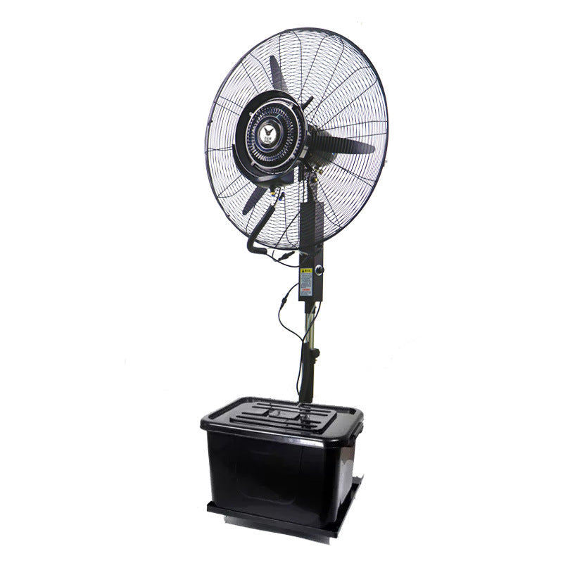 Ventilator industrial cu rezervor apa 40 litri, diametru 55cm, putere 160 W – 3 trepte