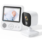 Monitor video wireless pentru bebelusi cu ecran IPS 2.8" – vedere nocturna, VOX, comunicare bidirectionala