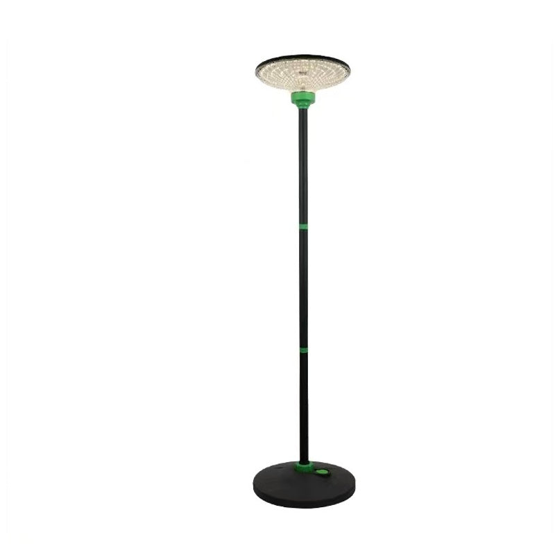 Lampa solara LED 200W, iluminare inteligenta in 3 culori, telecomanda si stalp inclus