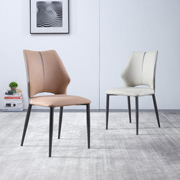 Scaun de dining premium, tapitat, cu design ergonomic