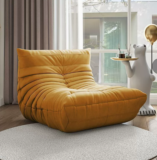 Fotoliu Puf Beanbag, Scaun Relaxare Modern, 87 x 100 x 70 cm