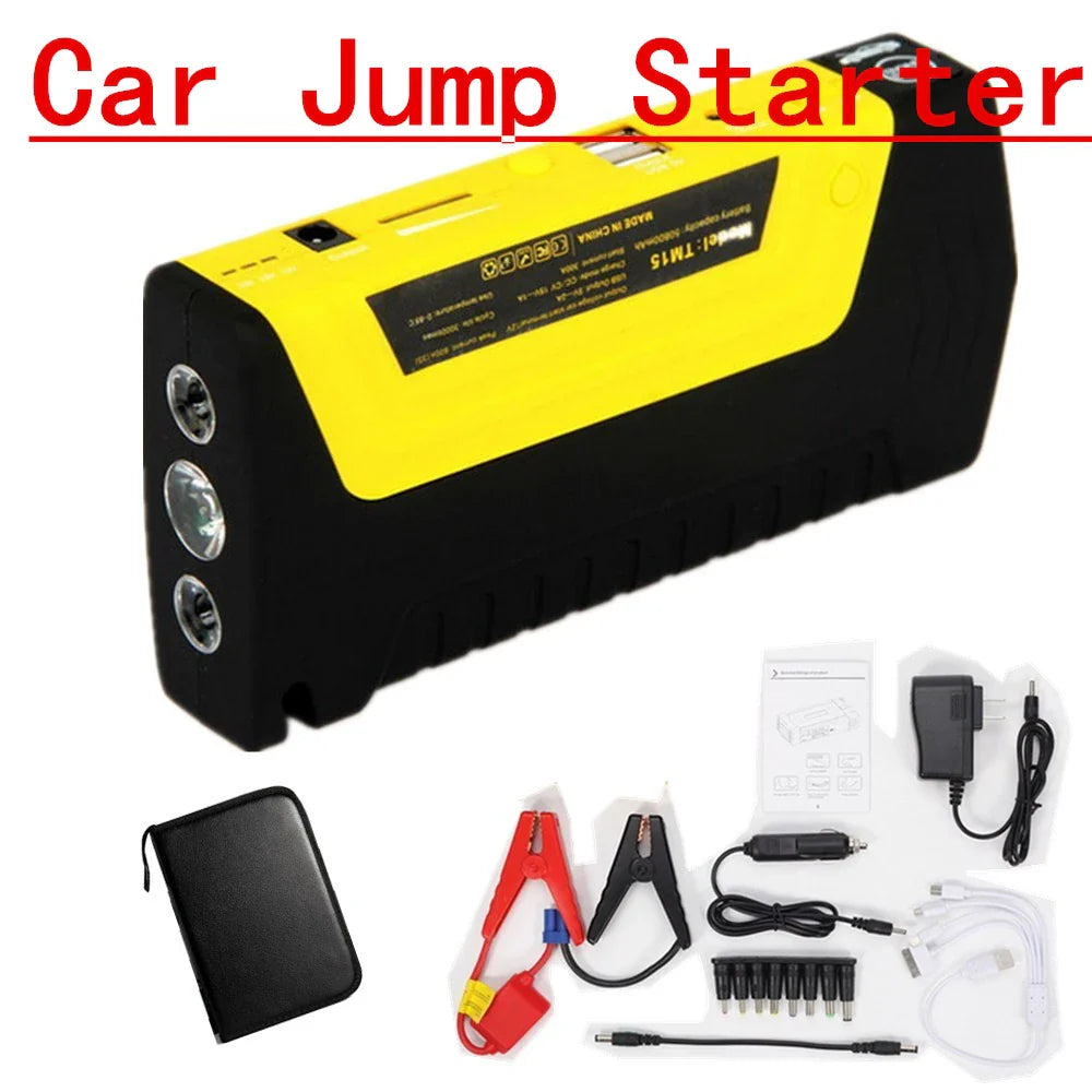 RESIGILAT - Robot pornire auto portabil, cu acumulator 68800 mAh + compresor auto