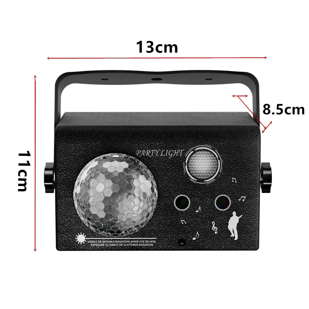 Proiector Party cu 4 Moduri, DJ Disco si Telecomanda pentru Home, Party si Evenimente