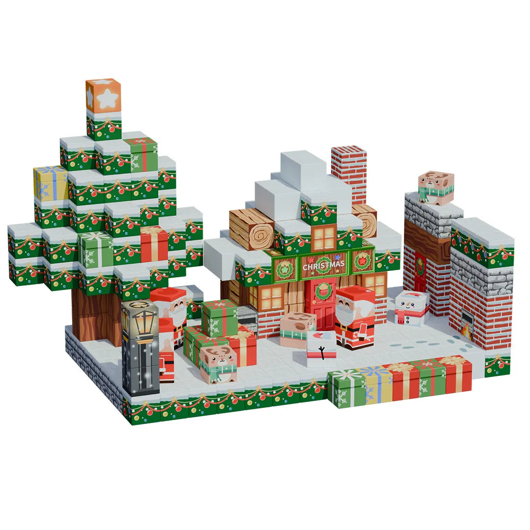 Blocuri magnetice de constructie 3D, 2.5 cm