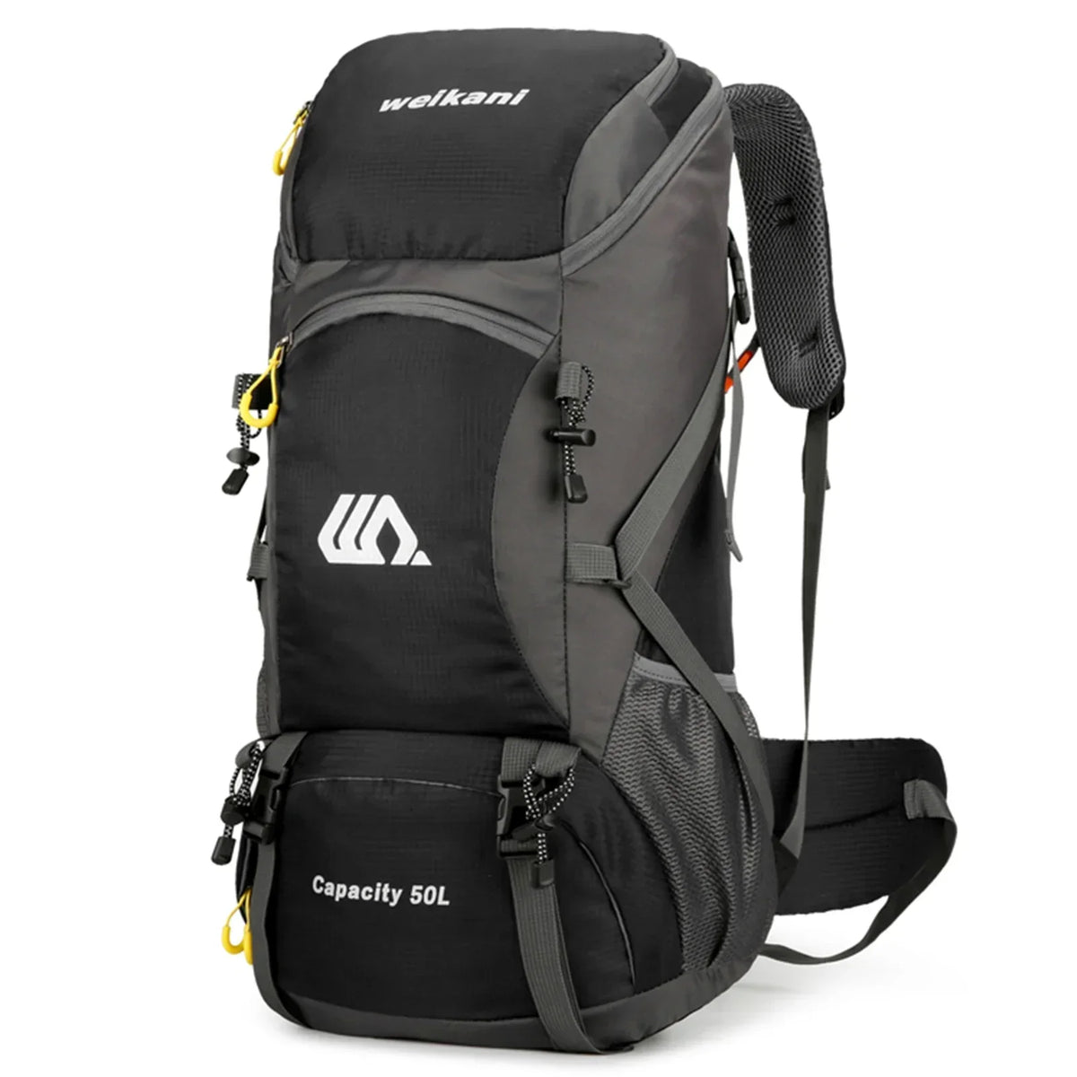 Rucsac drumetie 50L cu suport lombar si compartiment laptop 58x30x22 cm