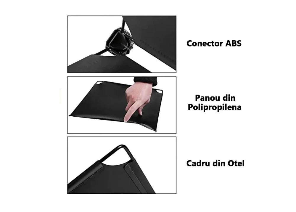 Dulap modular pentru copii, Alb/Albastru, 6 rafturi, durabil, 110cm x 74cm x 37cm