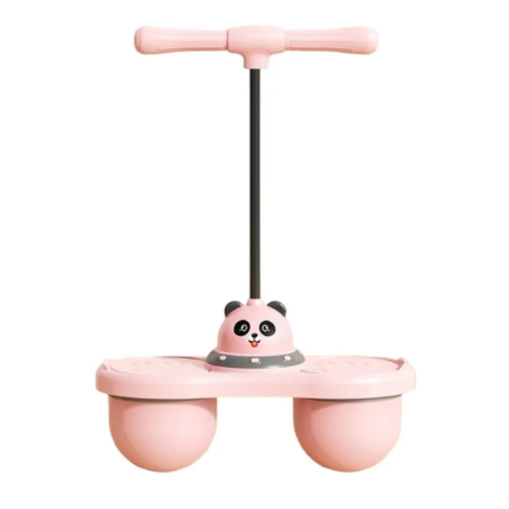 Jucarie de Sarituri pentru Copii cu Maner Ergonomic si Baza Antialunecare – Design Panda