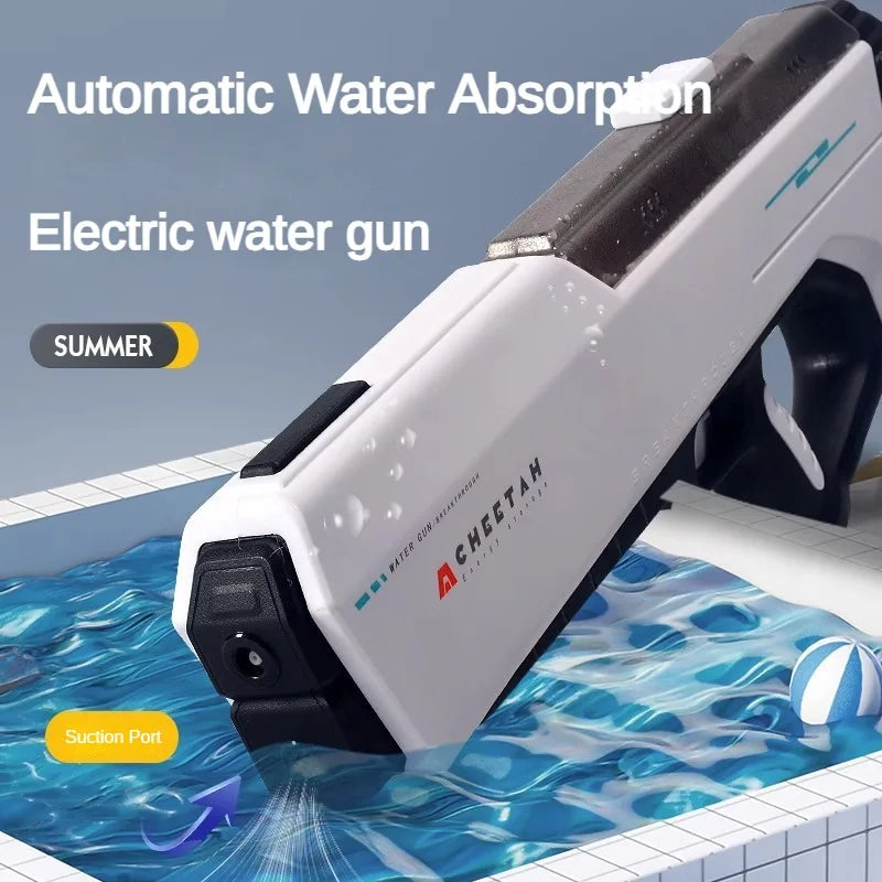 Pistol apa electric Cheetah 54x6x20 cm – tragere automata, baterie USB, raza 12 m