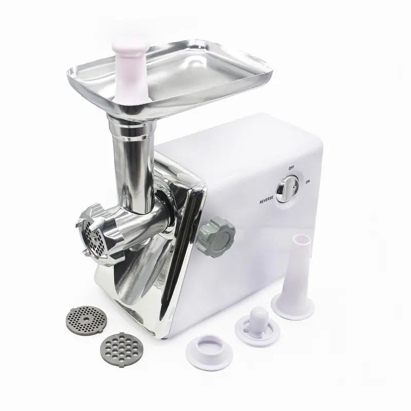 Masina de Tocat Carne Electrica 2500W, lama inox, capacitate 40kg/ora, usor de curatat