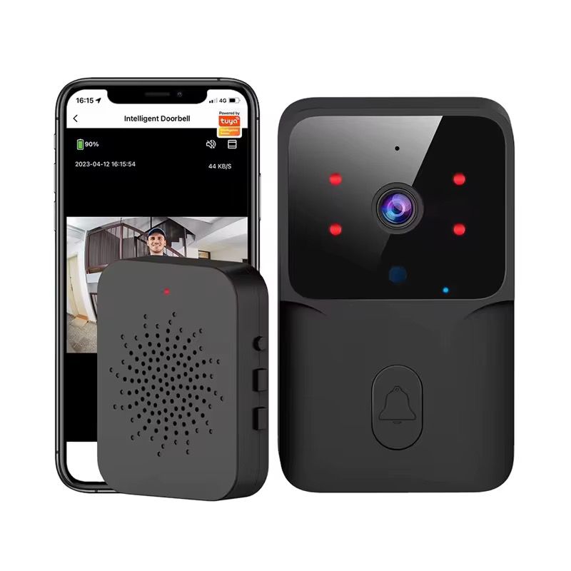 Sonerie Video Smart, Camera Supraveghere  WiFi, Night Vision, Audio Bidirectional, Control Aplicatie Android/iOS