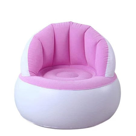 Scaun gonflabil confortabil cu pompa inclusa, design modern, dimensiuni 85x70 cm, ideal pentru interior si exterior,