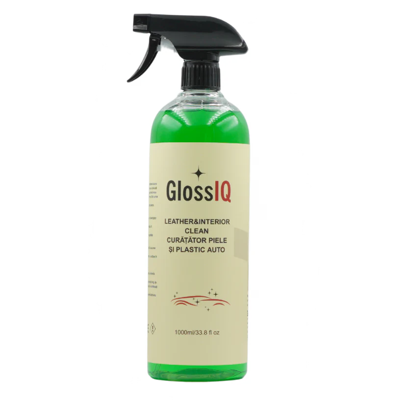 Leather & Interior Clean IQ6 Curatator Piele Plastic Auto 1000ml Protectie - detaliu produs