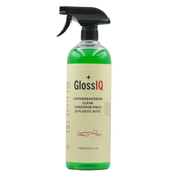 Leather & Interior Clean IQ6 Curatator Piele Plastic Auto 1000ml Protectie - imagine principala