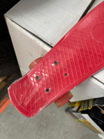 RESIGILAT — Skateboard Penny Board cu led, pentru copii, 55cm Rosu · Incomplet #001