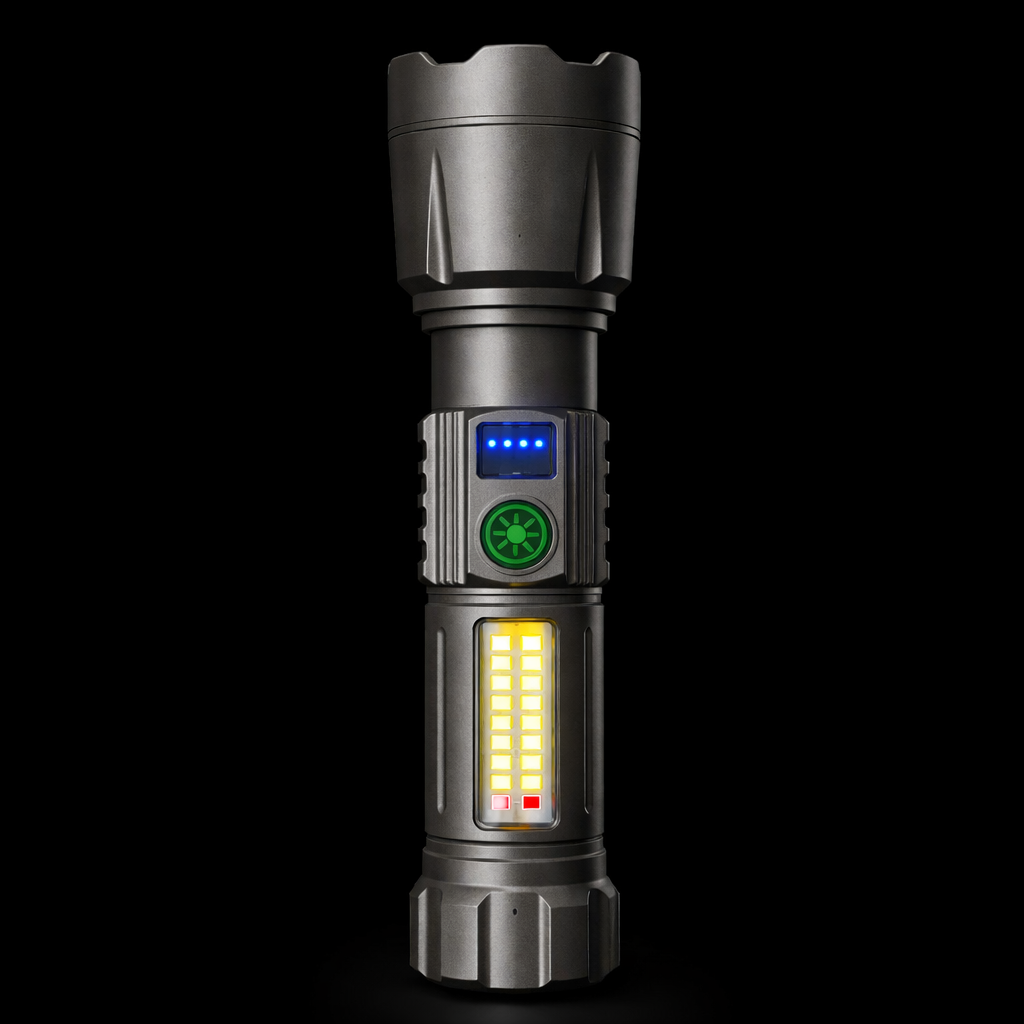 Lanterna profesionala Cree Led din aluminiu cu spot reglabil