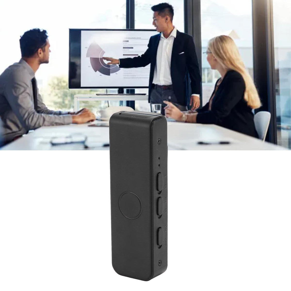 Camera video portabila 1080P,Wireless, Inregistrare Audio-Video, Night Vision, rotire 90°, negru