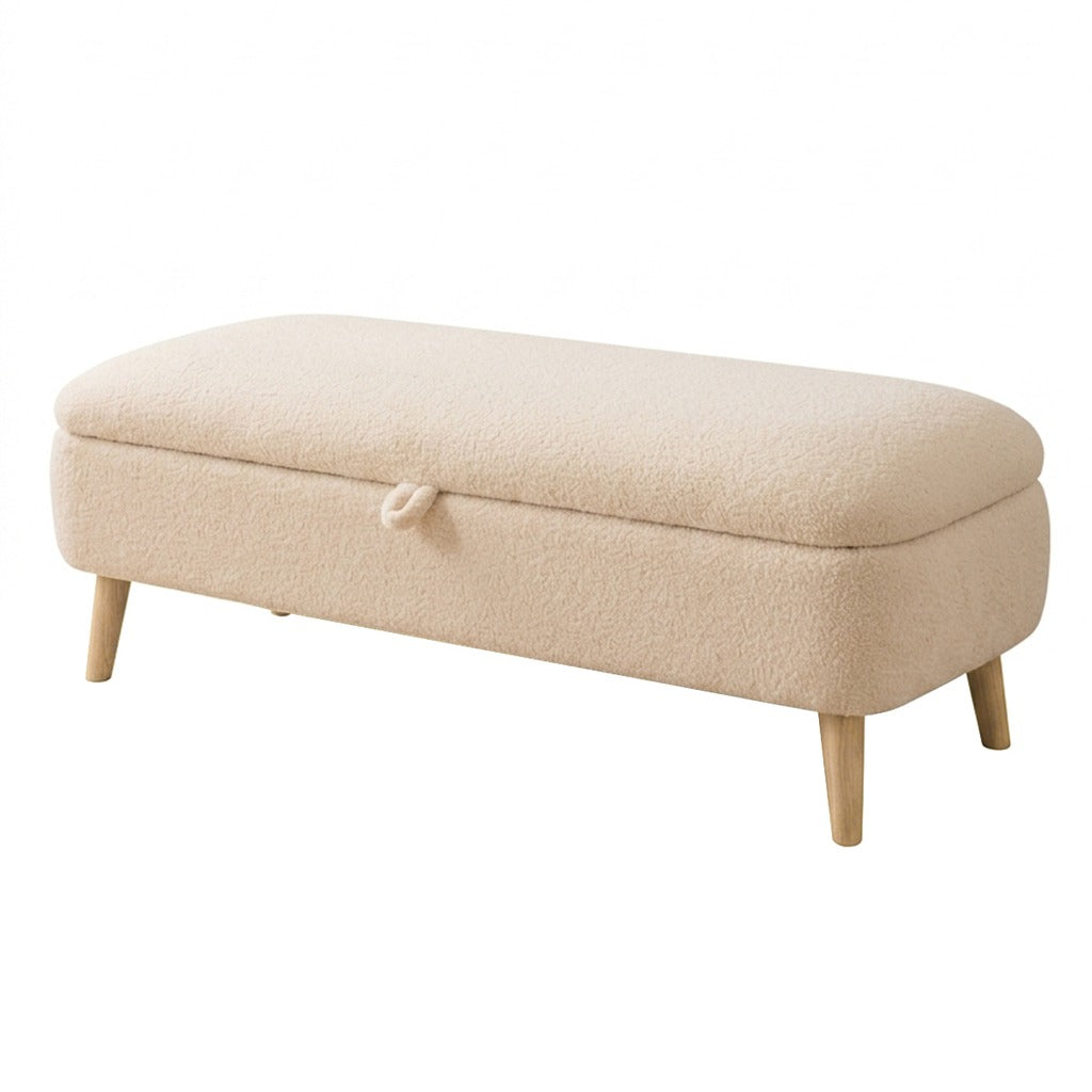 RENA OTTOMAN STORAGE BENCH (WITH STORAGE) - detaliu produs