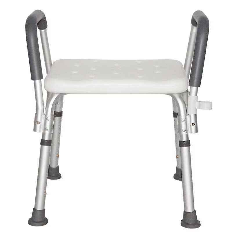 Scaun de Dus Multifunctional Polietilena Sezut Antiderapant Manere Detasabile Inaltime Ajustabila 37.5-49.5cm - detaliu produs