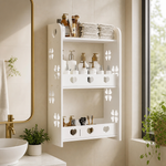 Dulap organizator baie din pcv, 62x15x34 cm