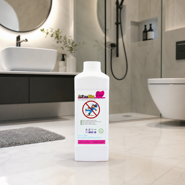 PasFix L4 ULTRA Solutie Antialunecare 1L Protectie Profesionala Podea Lucioasa - in context de utilizare