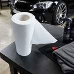 Rola Lavete de Curatare 80 buc Alb Material Netesut Absorbant