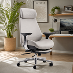 Scaun Gaming Ergonomic cu Spatar Inalt si Suport Lombar Ajustabil