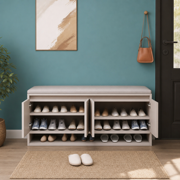 Bancheta Incaltaminte Depozitare Organizare Pantofi Mobilier Hol - in context de utilizare