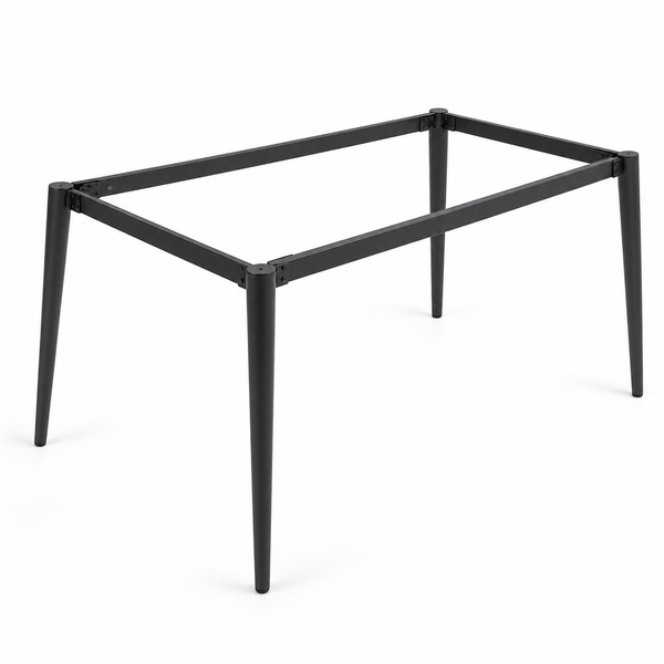 Cadru pentru masa metal negru 114x73 cm inaltime 54 cm - detaliu produs
