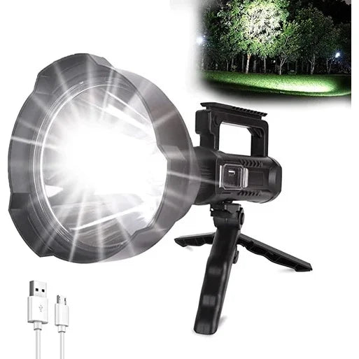 LLanternă LED Multifuncțională W591 cu Trepied, XHP50, 15W, USB, IPX6 - detaliu produs