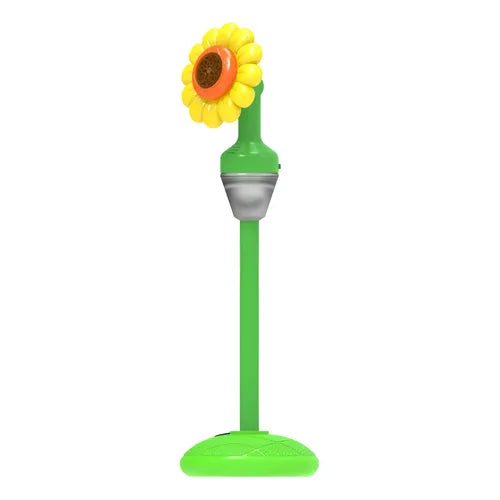 KK Bubble Blower Bubble Tower Jucarie Copii cu Muzica si Pulverizator Girasol 119cm - detaliu produs