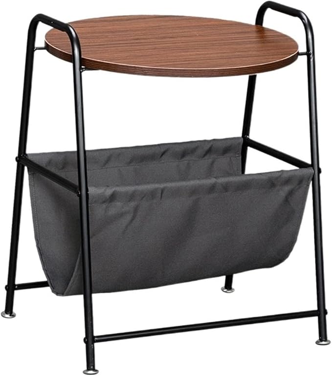 Masuta de Cafea Trapezoidala cu Doua Niveluri Fier Forjat Design Modern pentru Living Room - detaliu produs