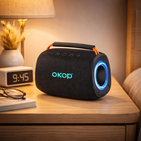 Boxa wireless portabilă cu iluminare RGB – Okop KP-590