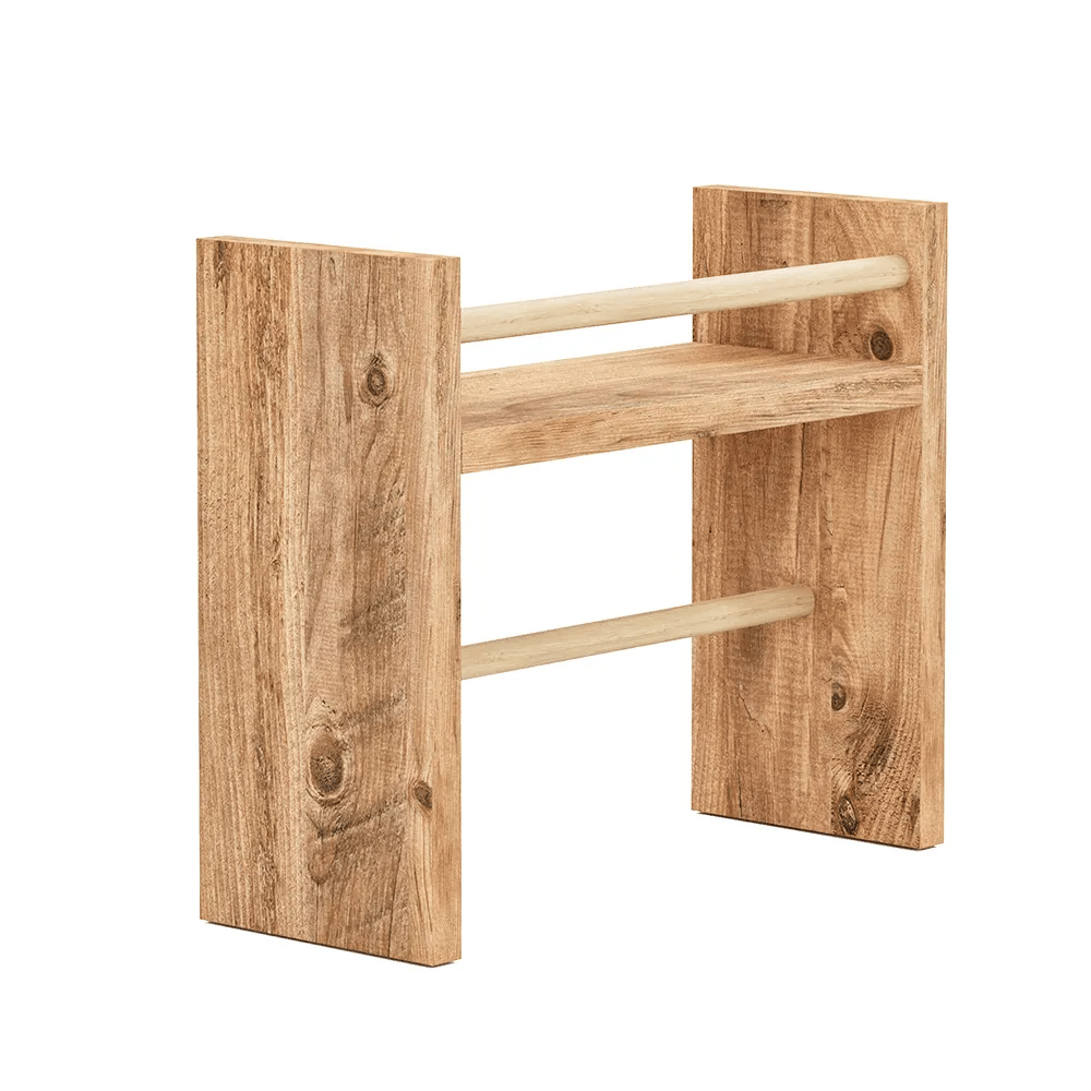 Raft bucatarie cu suport prosop hartie, organizator condimente, 30x13.5x29 cm