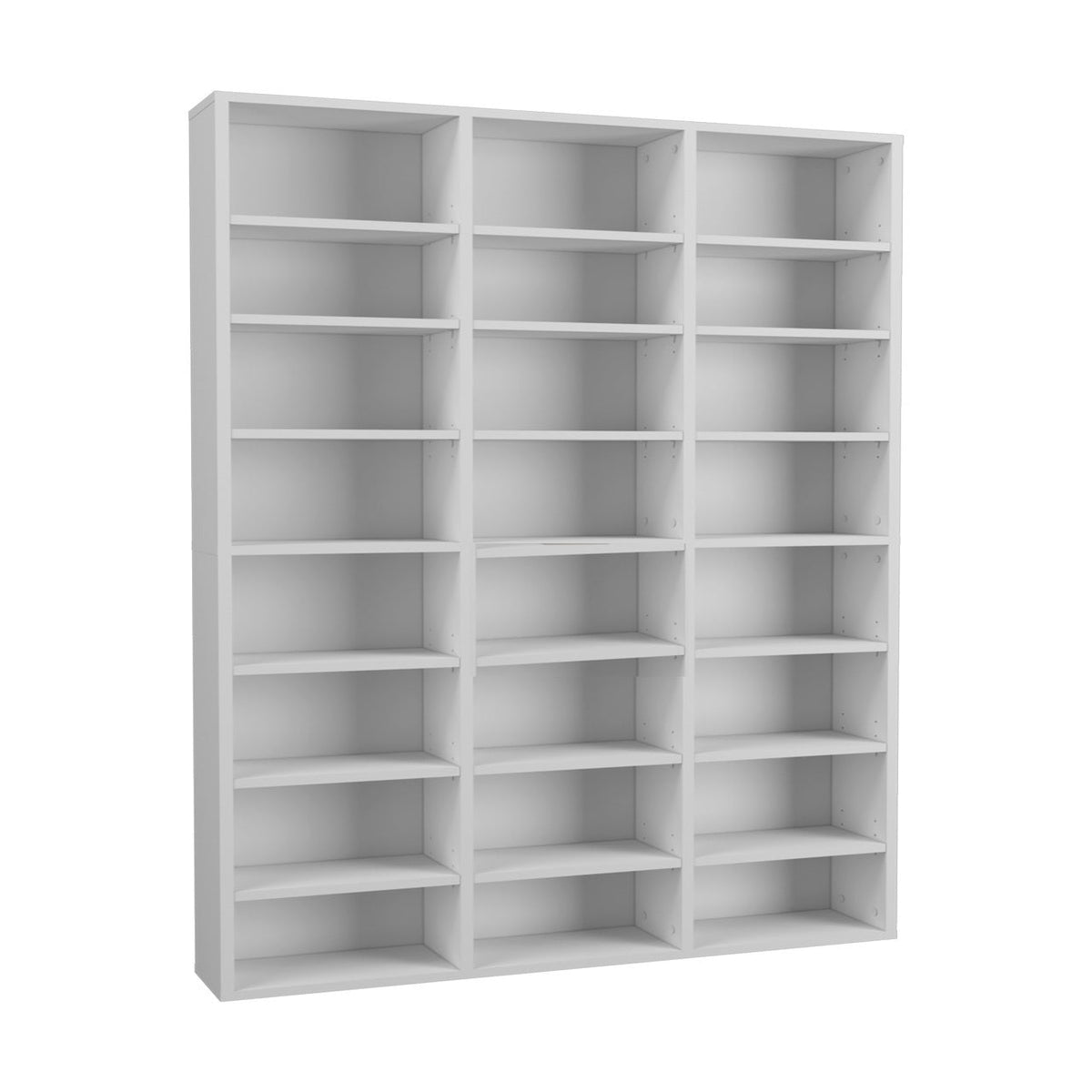 RESIGILAT - Biblioteca cu 24 de rafturi, design modern, spațiu generos, calitate superioară 101.8 x 16,3 x 178 cm